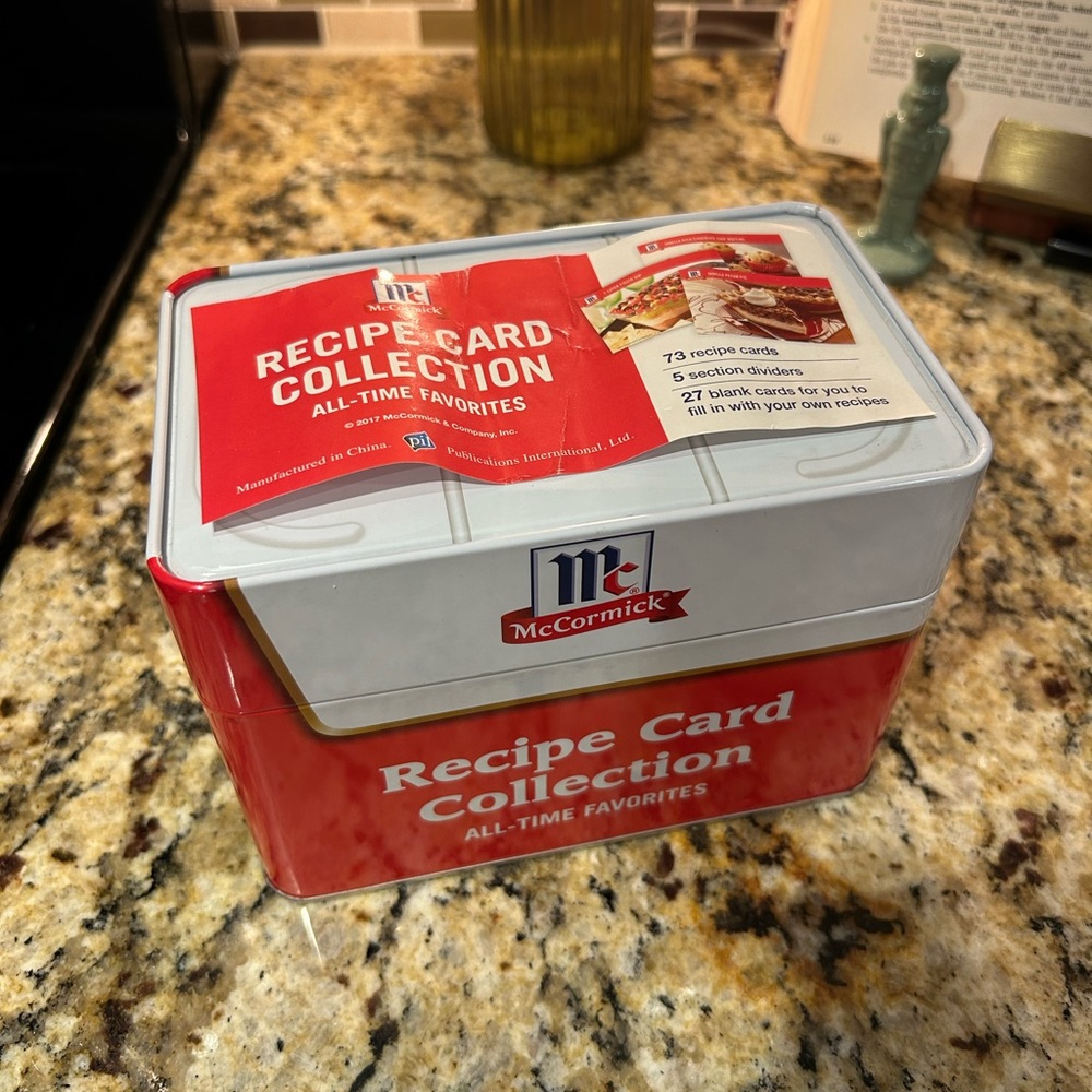 Recipe card collection